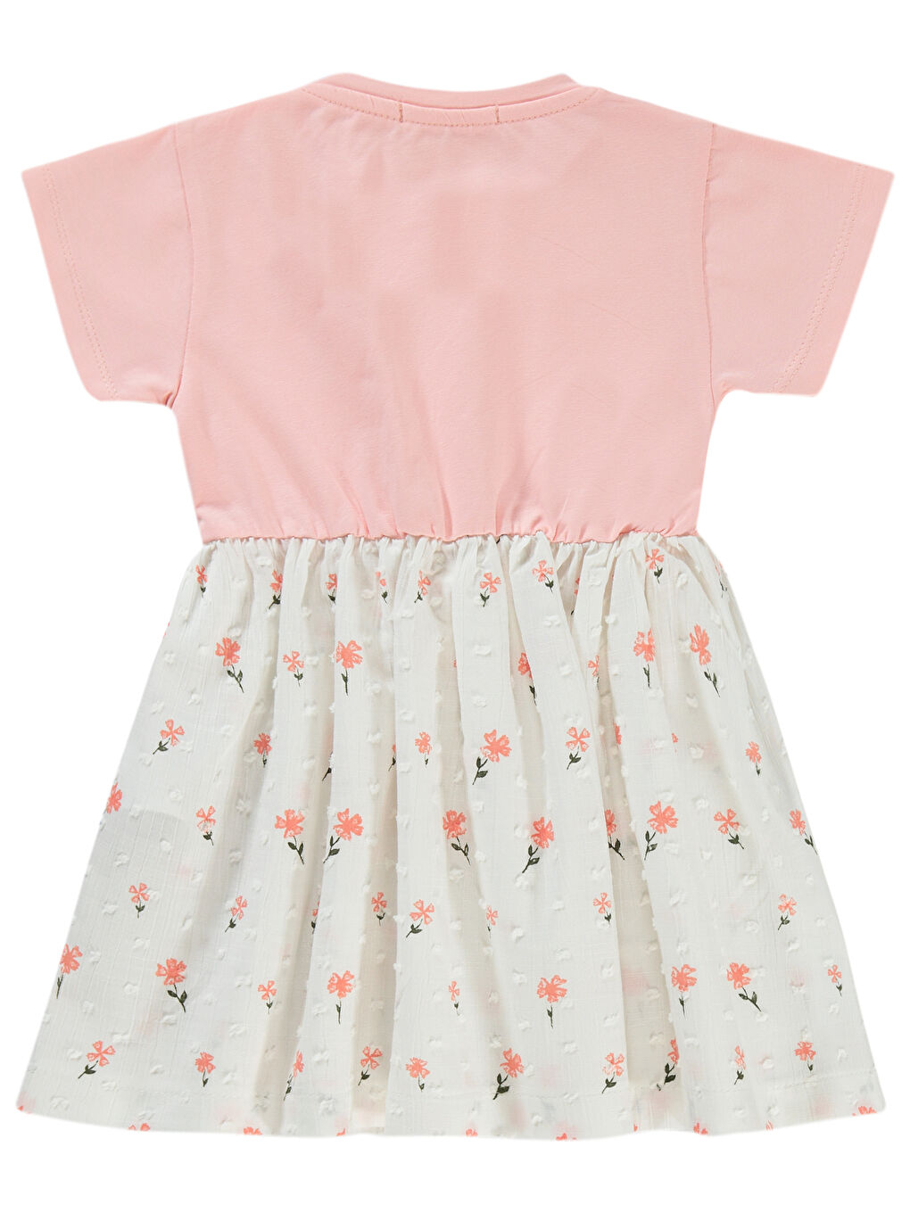 Haki Girls Kız Çocuk Elbise 2-5 Yaş Pembe