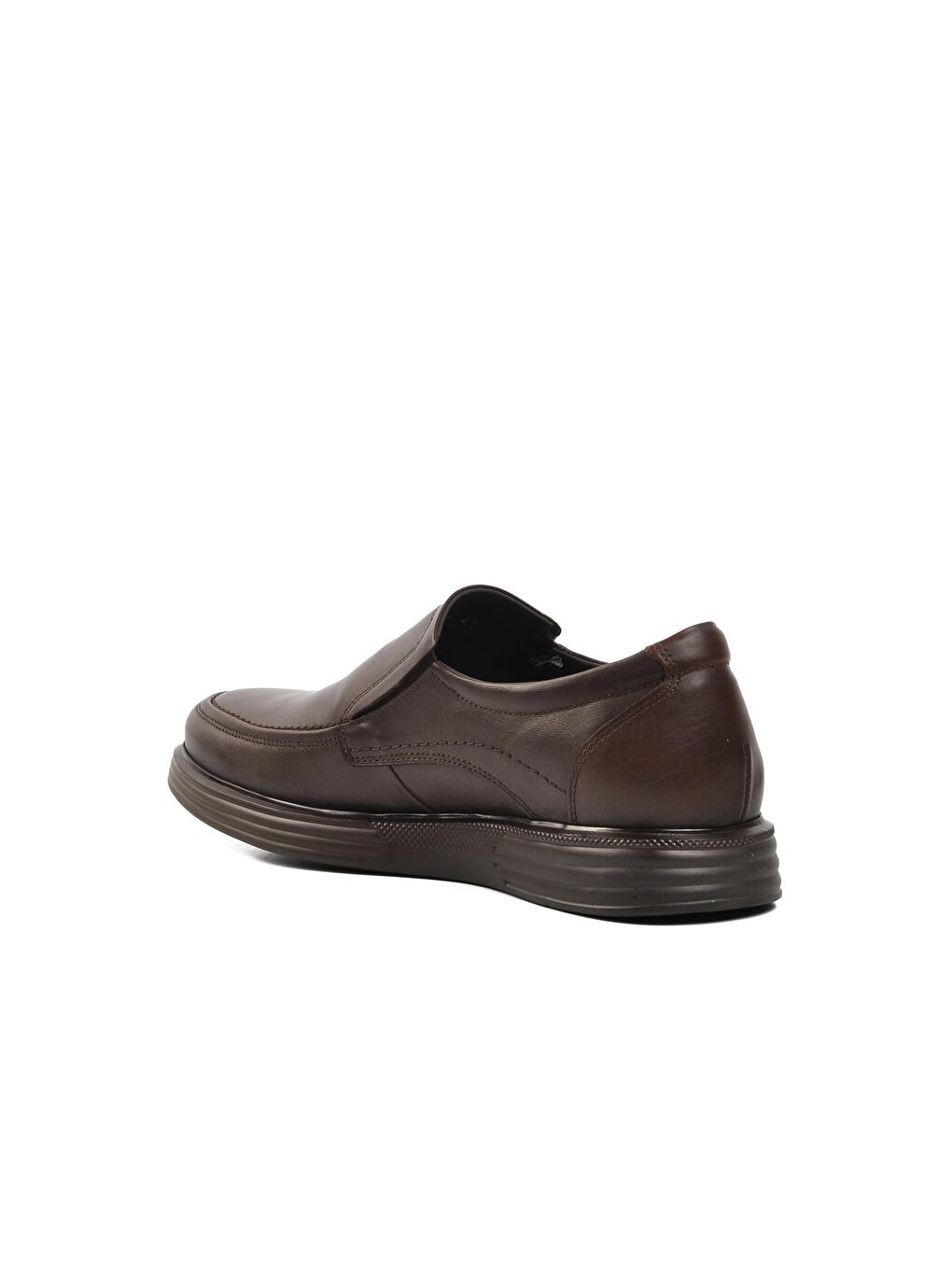 2915 Kahverengi Hakiki Deri Erkek Klasik Ayakkabı-3