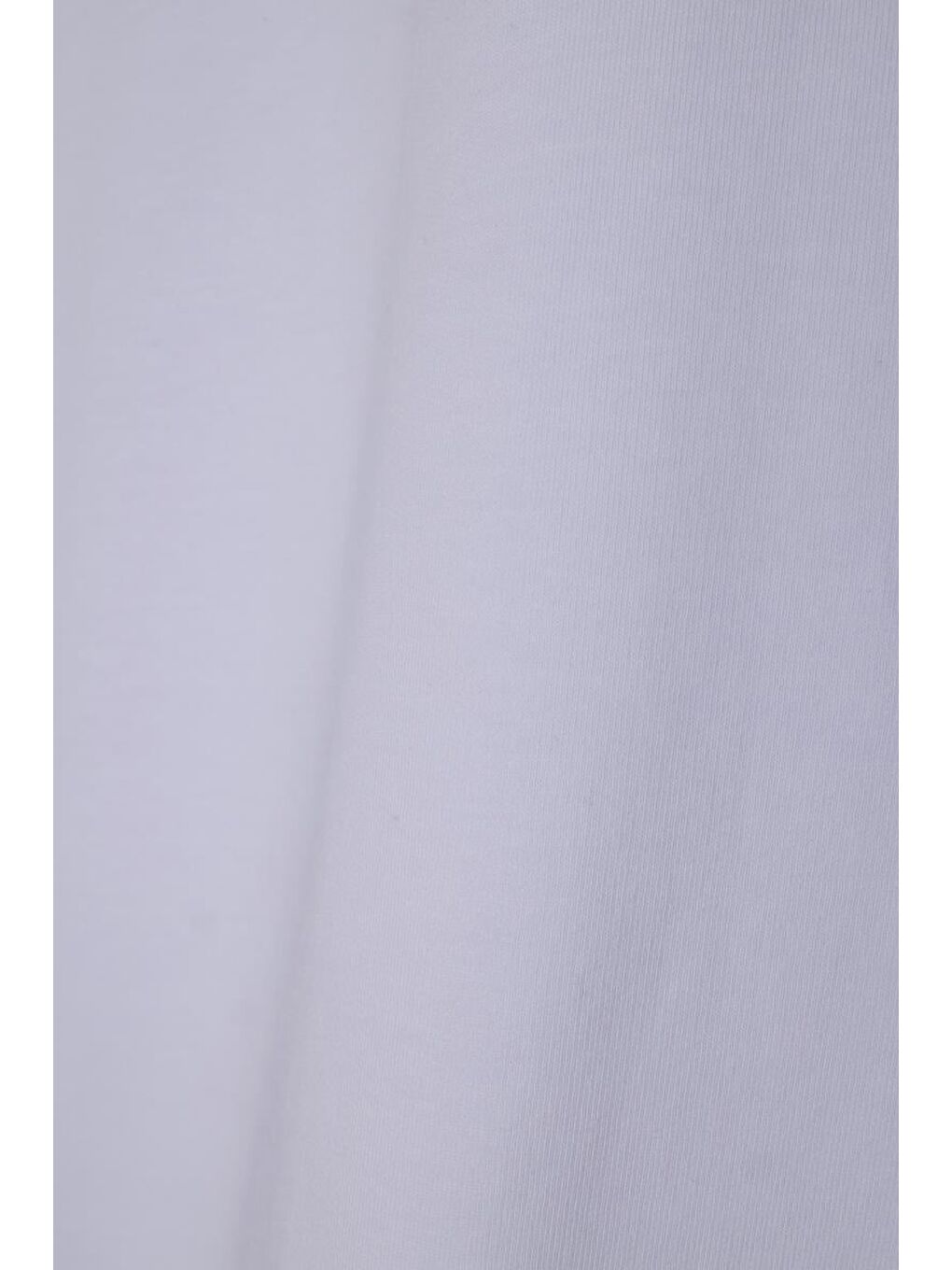 Beyaz Pamuklu Fermuaur Detaylı Sweat Tunik-6