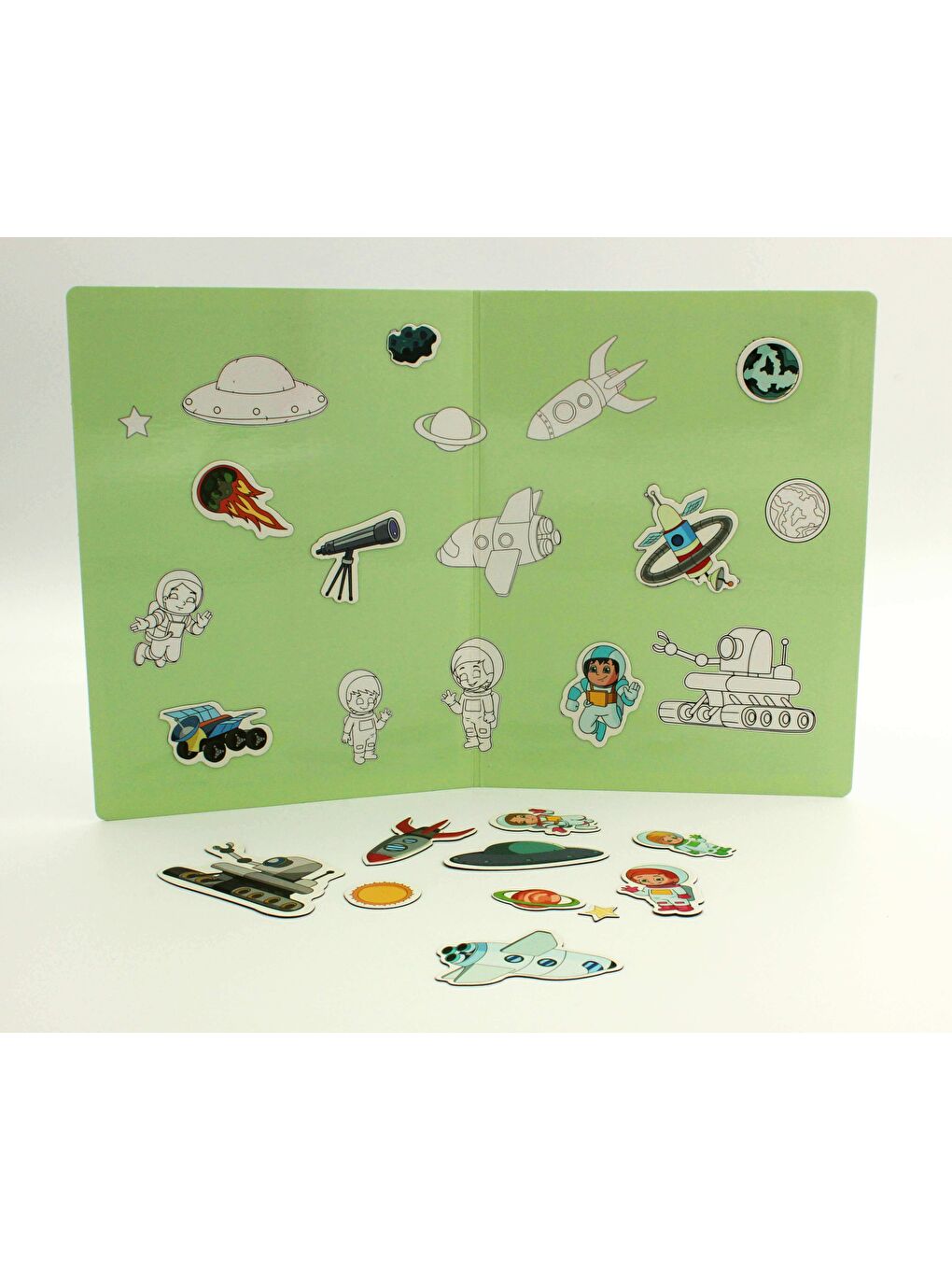 Space World Manyetik Hikaye Oluşturma-5