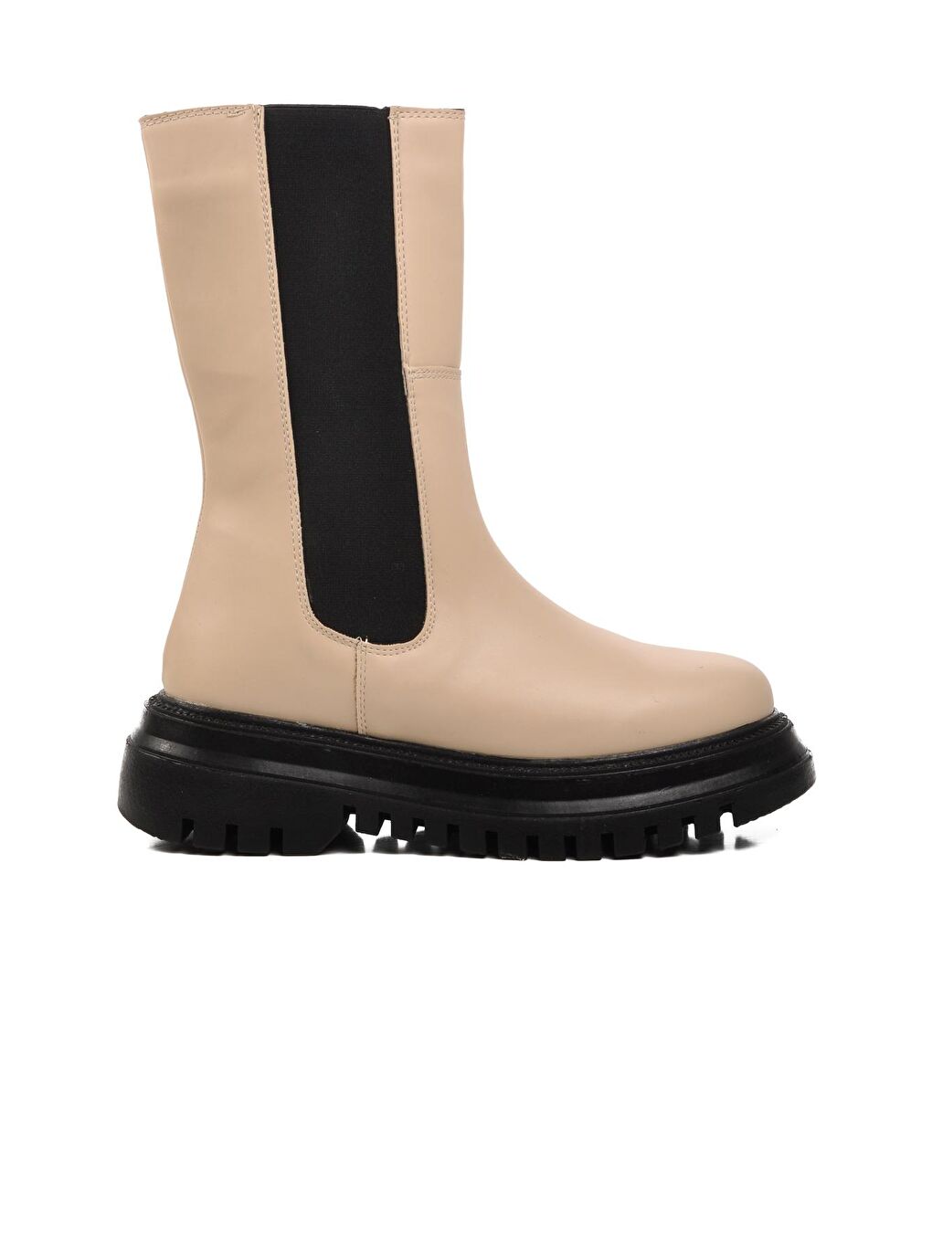 Mariet Ekru İçi Polarlı Kadın Bot