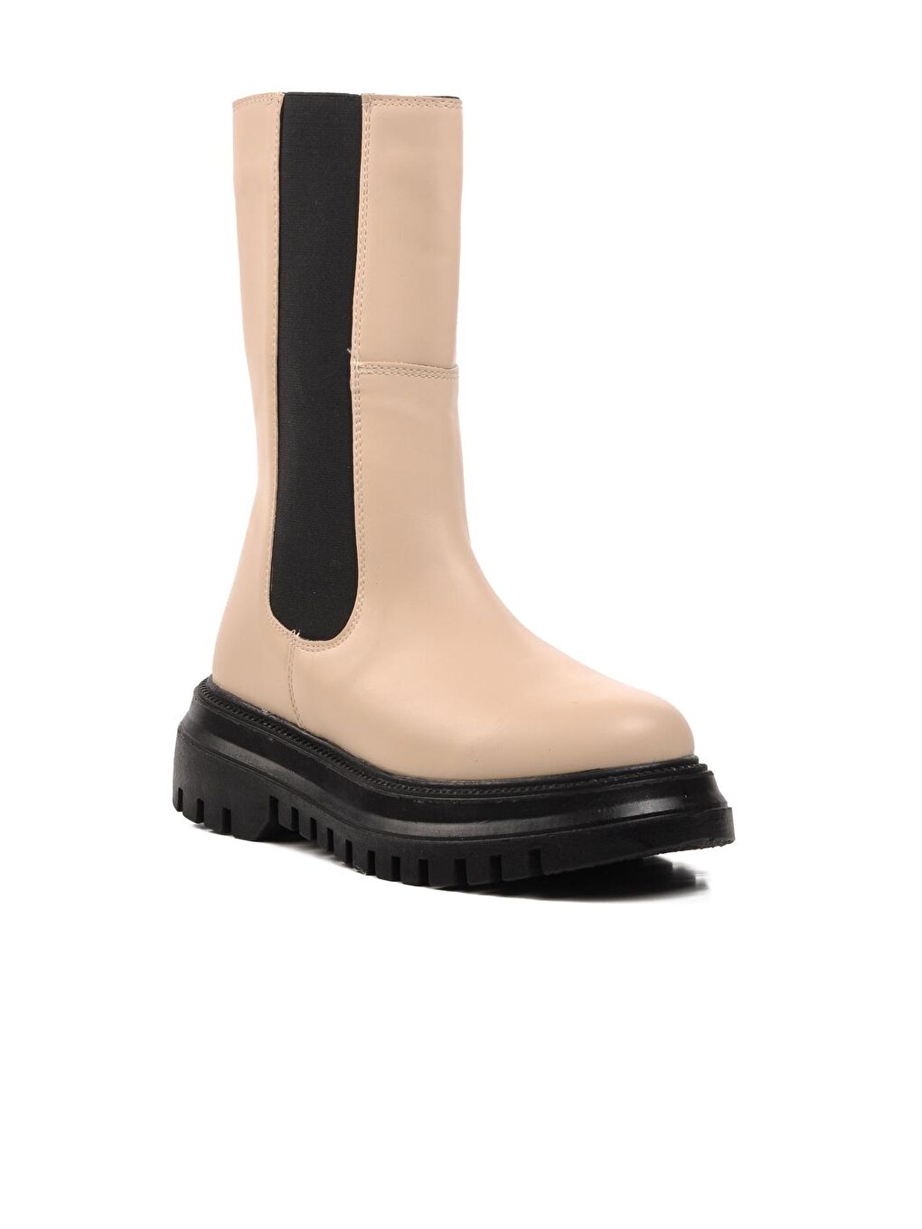 Mariet Ekru İçi Polarlı Kadın Bot-2