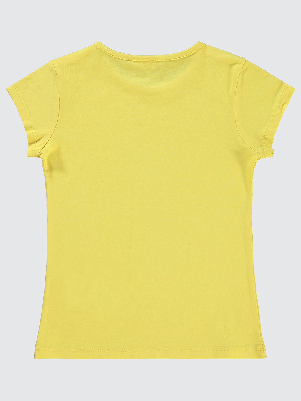 Girls Kız Çocuk Tişört 6-9 Yaş Sarı-1