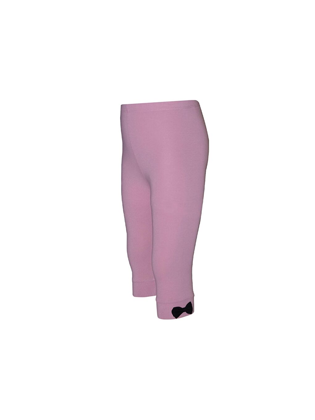 Pembe Gül Kurusu Kız Çocuk Renkli Fiyonklu Kapri