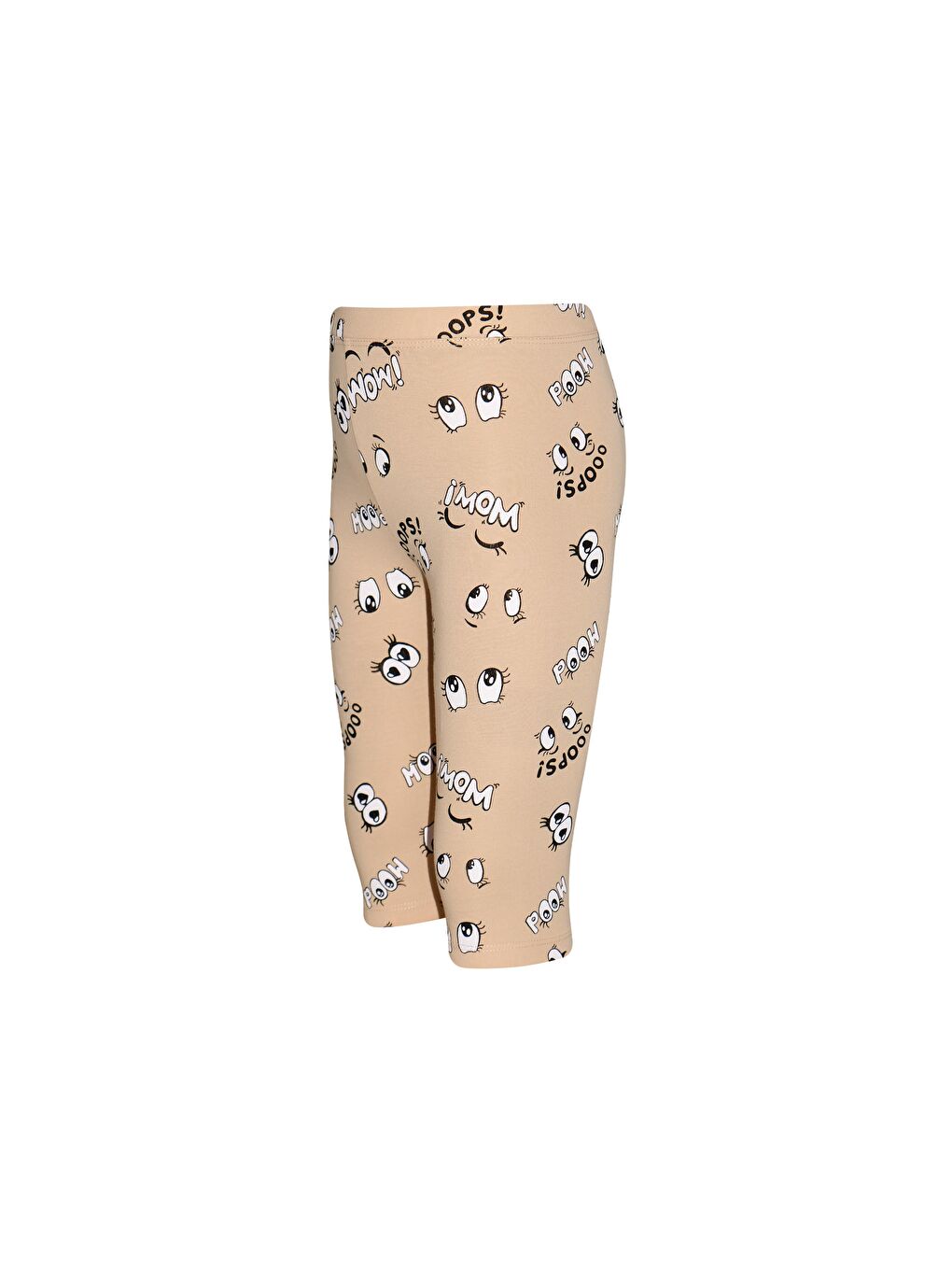 Karışık Kız Çocuk Always Happy Desen Kapri-1