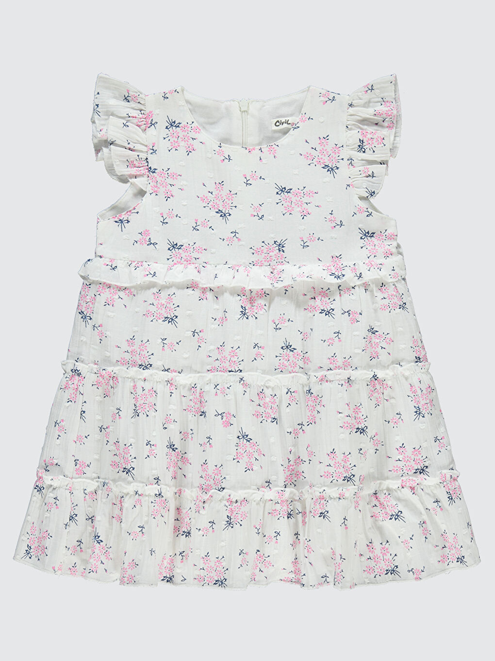 Kız Çocuk Elbise 2-5 Yaş Pembe