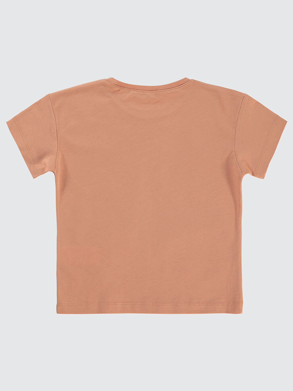 Kahverengi Girls Kız Çocuk Tişört 2-5 Yaş İtalyan Kili-1