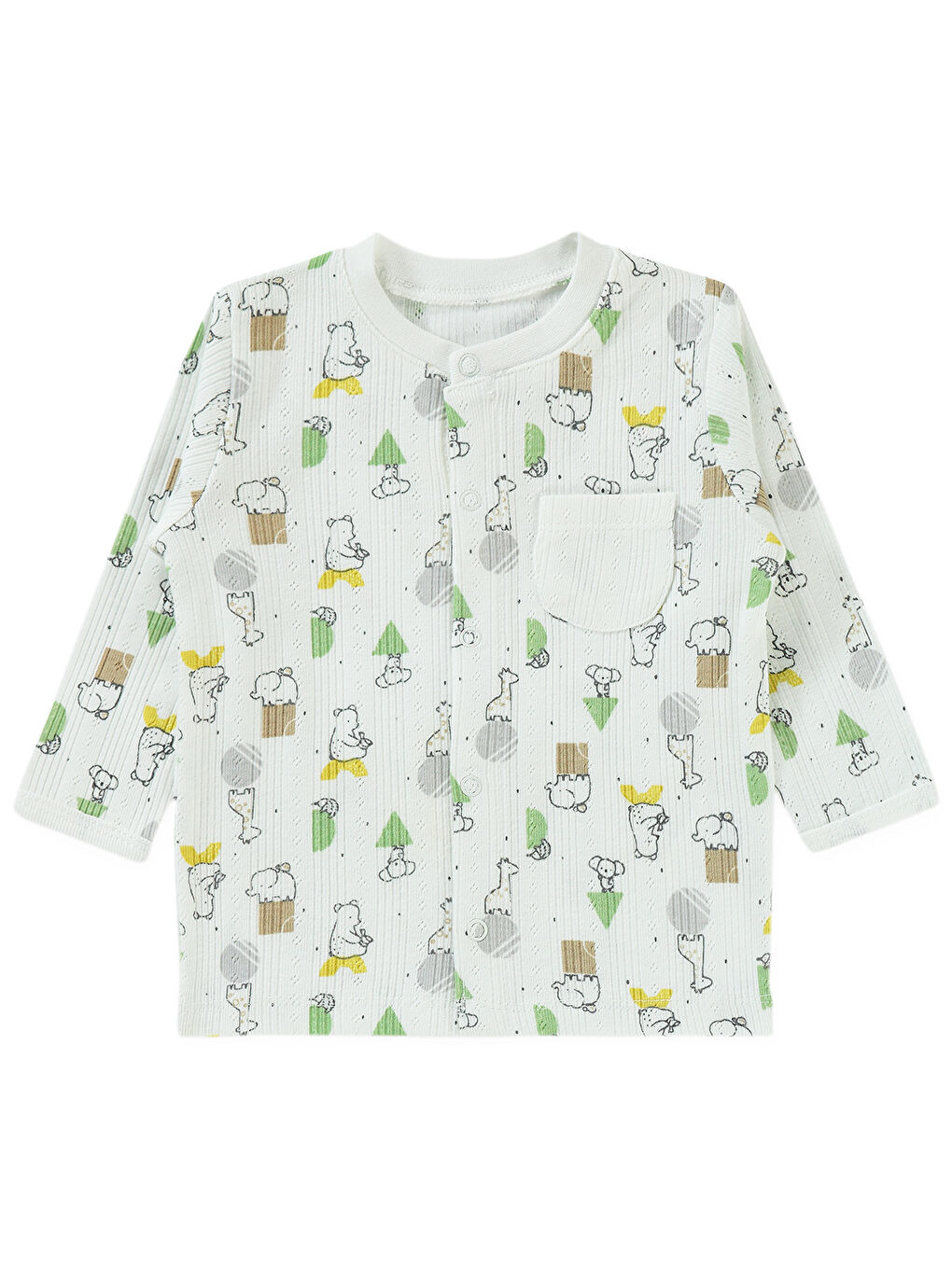 Baby Erkek Bebek Takım 1-6 Ay Ekru-1