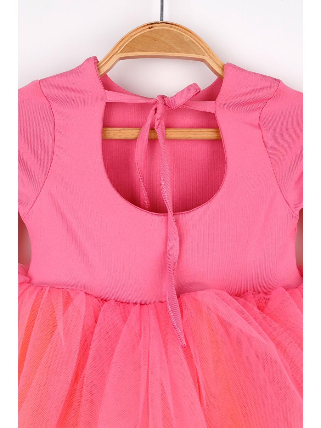 Pembe Tütü Etekli Kız Çocuk Balerin Elbise - Miranda-6