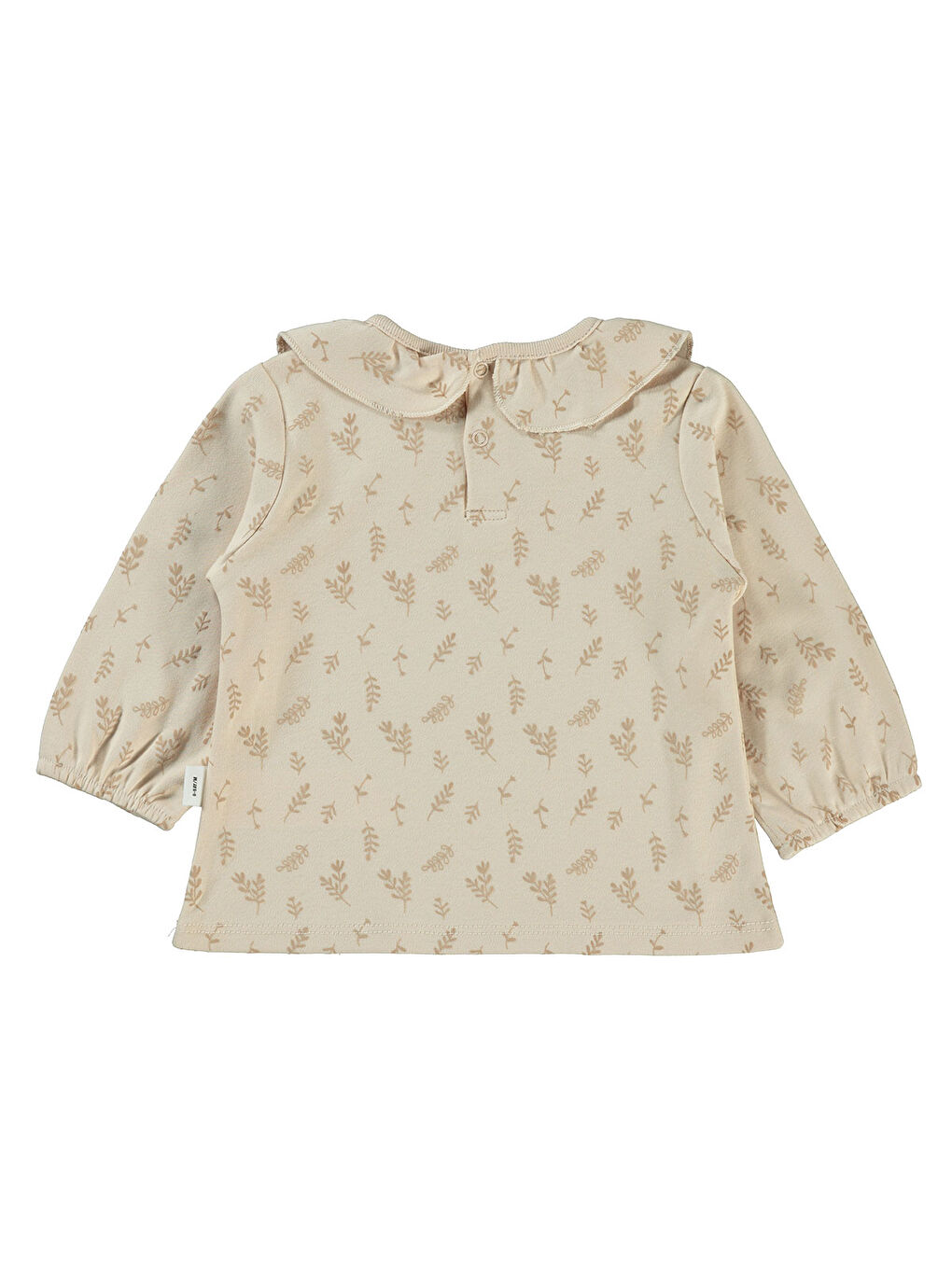 Bej Baby Kız Bebek Sweatshirt 6-18 Ay Fil Dişi-1