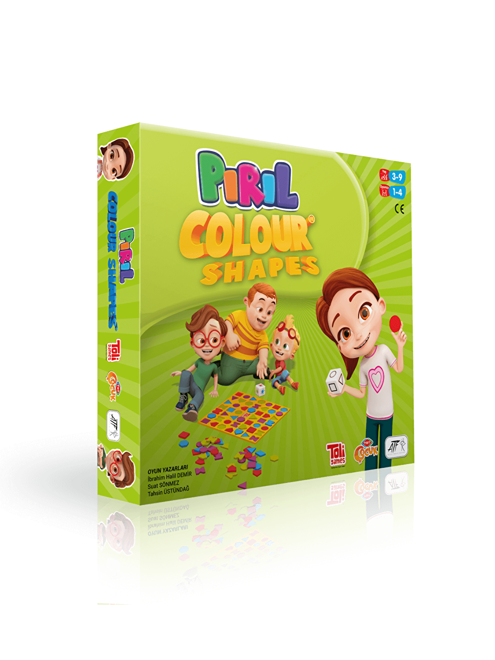 Toli Games Karışık Pırıl Colour Shapes Zeka Oyunu - 1