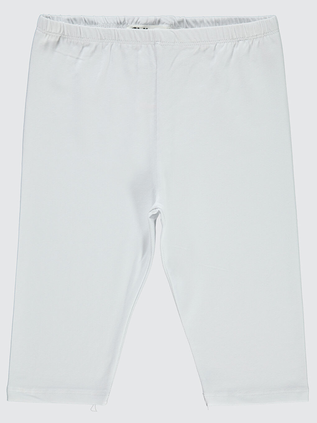 Girls Kız Çocuk Kısa Tayt 10-13 Yaş Beyaz