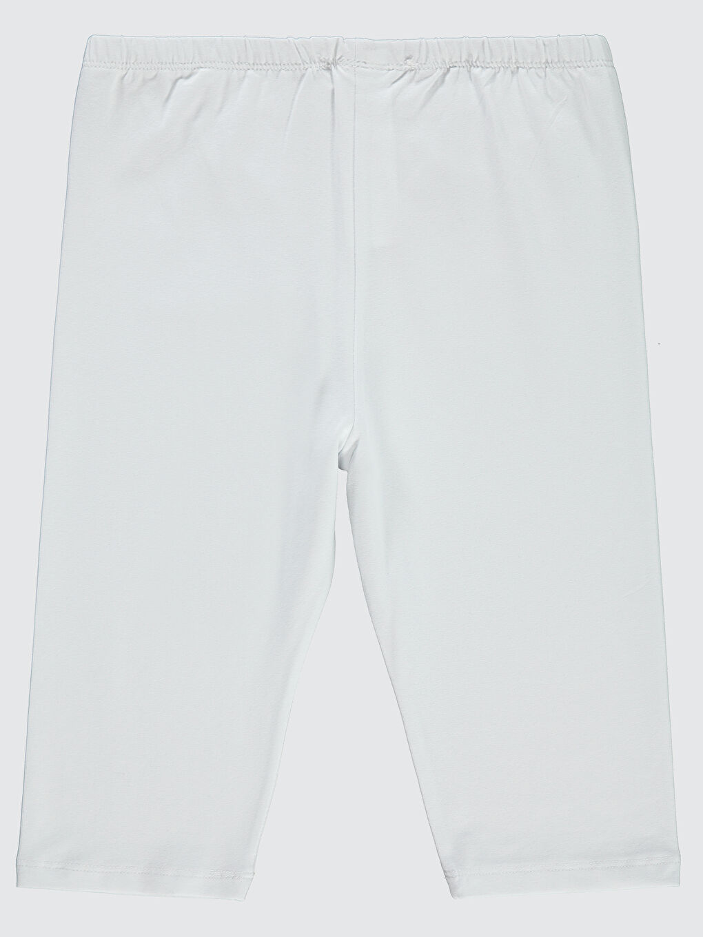 Girls Kız Çocuk Kısa Tayt 10-13 Yaş Beyaz-1