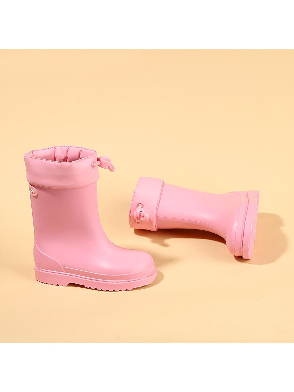 Pembe Chufo Cuello Kız/Erkek Çocuk Su Geçirmez Yağmur Kar Çizmesi W10101