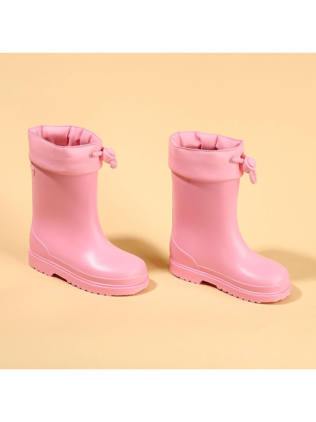 Pembe Chufo Cuello Kız/Erkek Çocuk Su Geçirmez Yağmur Kar Çizmesi W10101-2