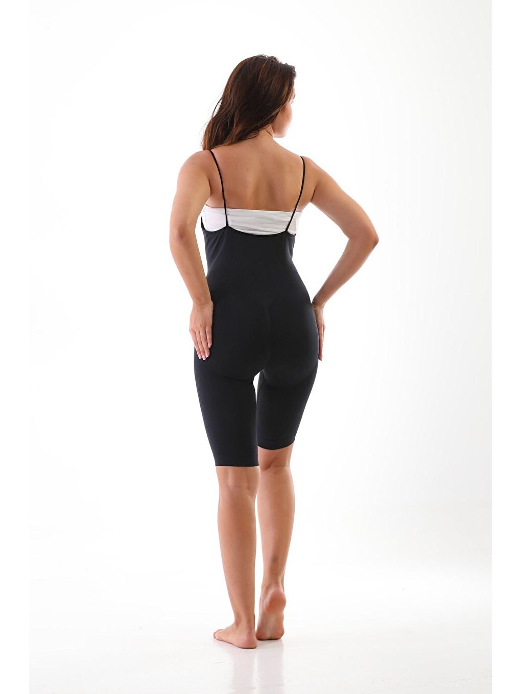 Siyah Push-Up Sütyen Altı Tulum Korse-2