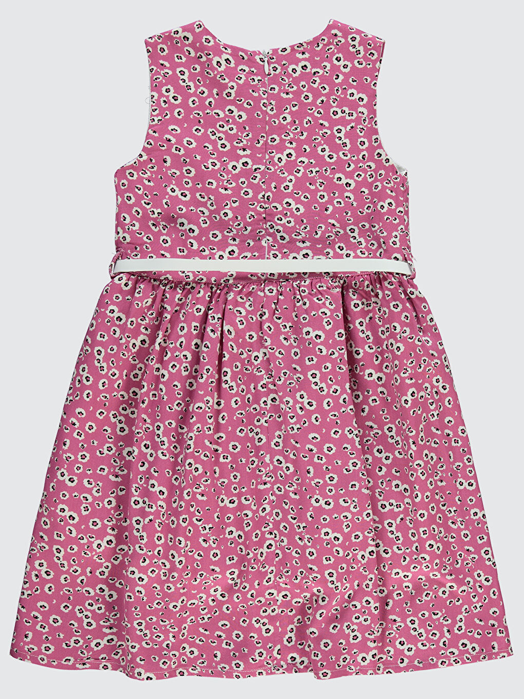 Girls Kız Çocuk Elbise 6-9 Yaş Fuşya-1
