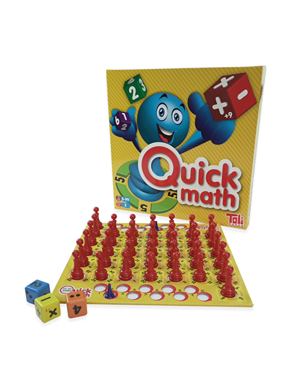 Toli Games Karışık Quick Math Zeka Oyunu - Matematik Oyun Seti - 1