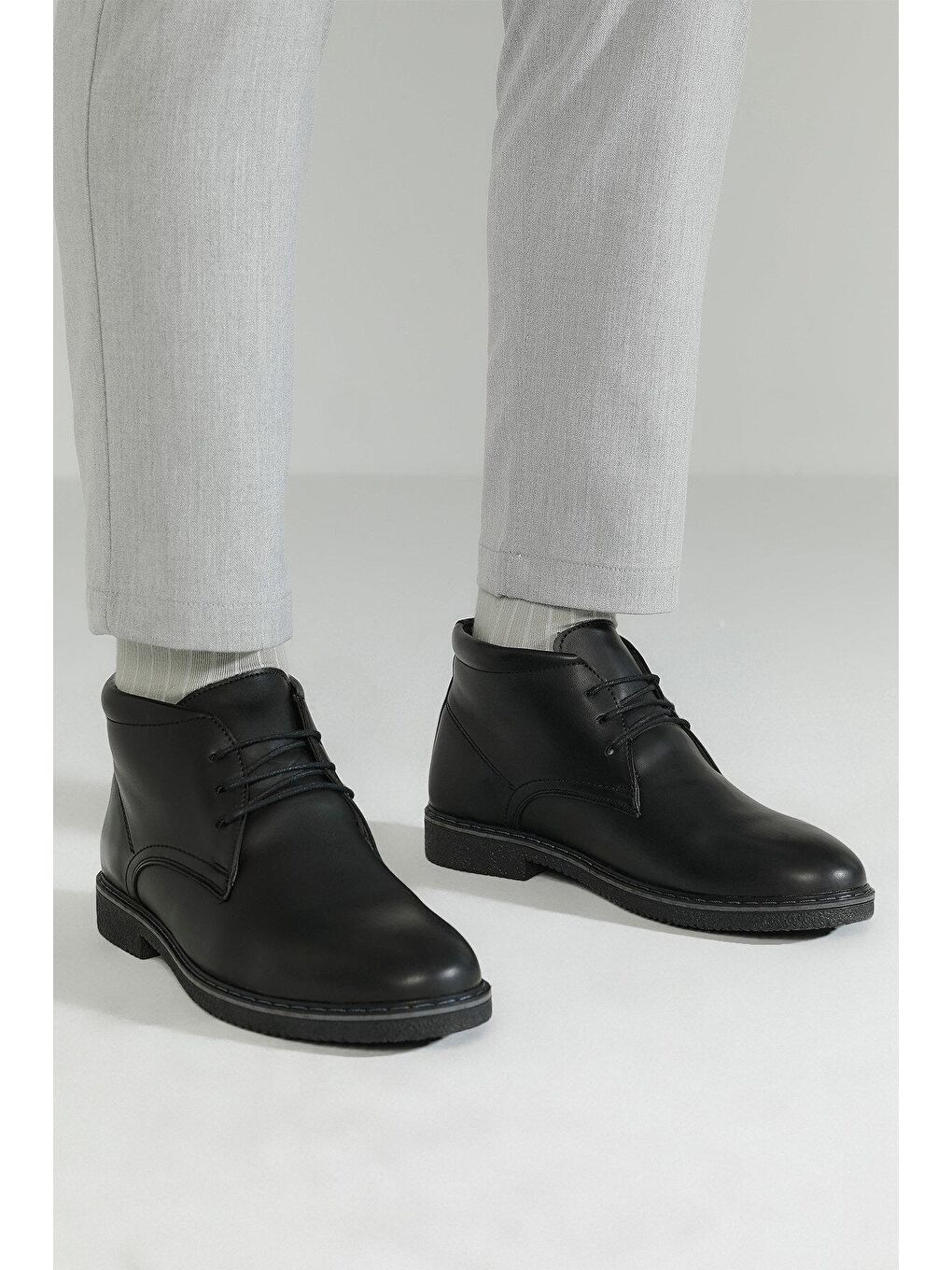 THORK 2PR Siyah Erkek Klasik Bot-1