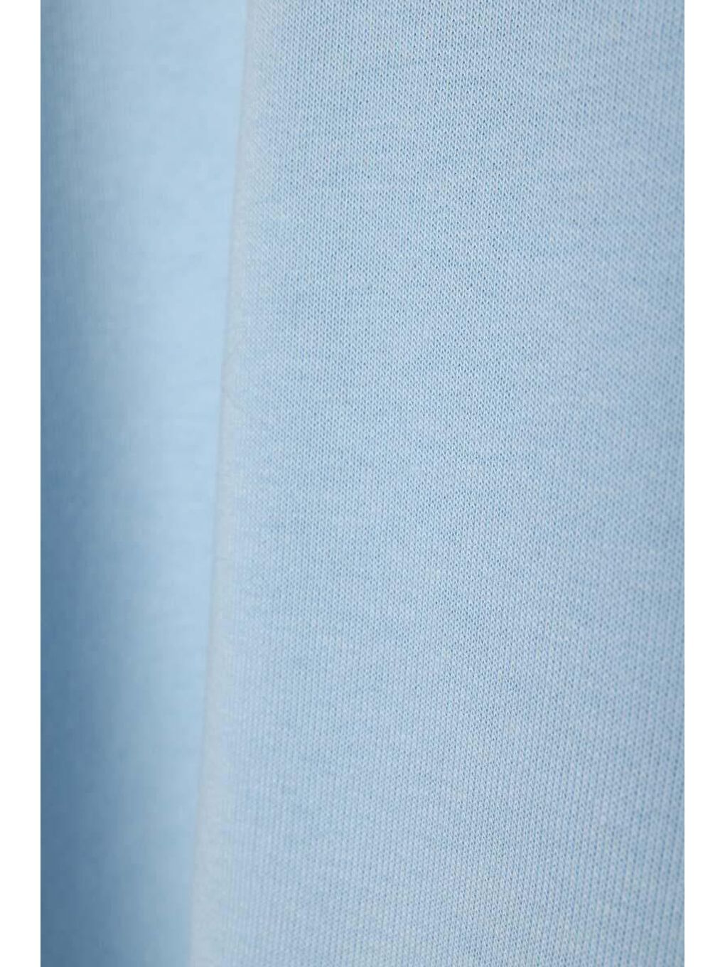 Açık Mavi Oversize Nakışlı Sweatshirt-8