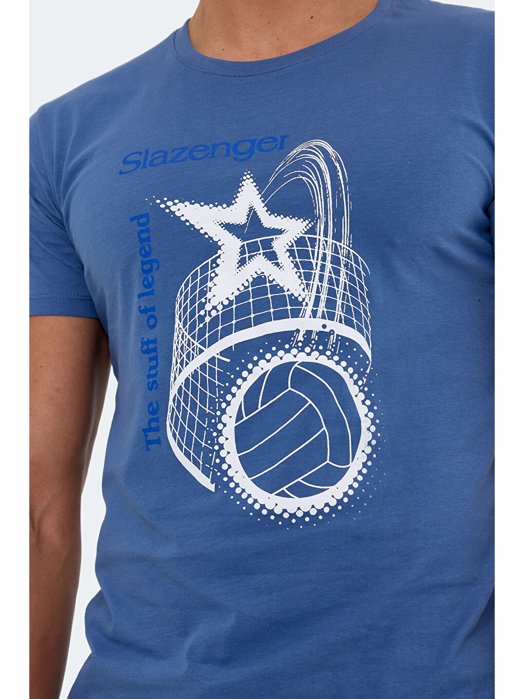 İndigo KARNEN Erkek Tişört Indigo-3