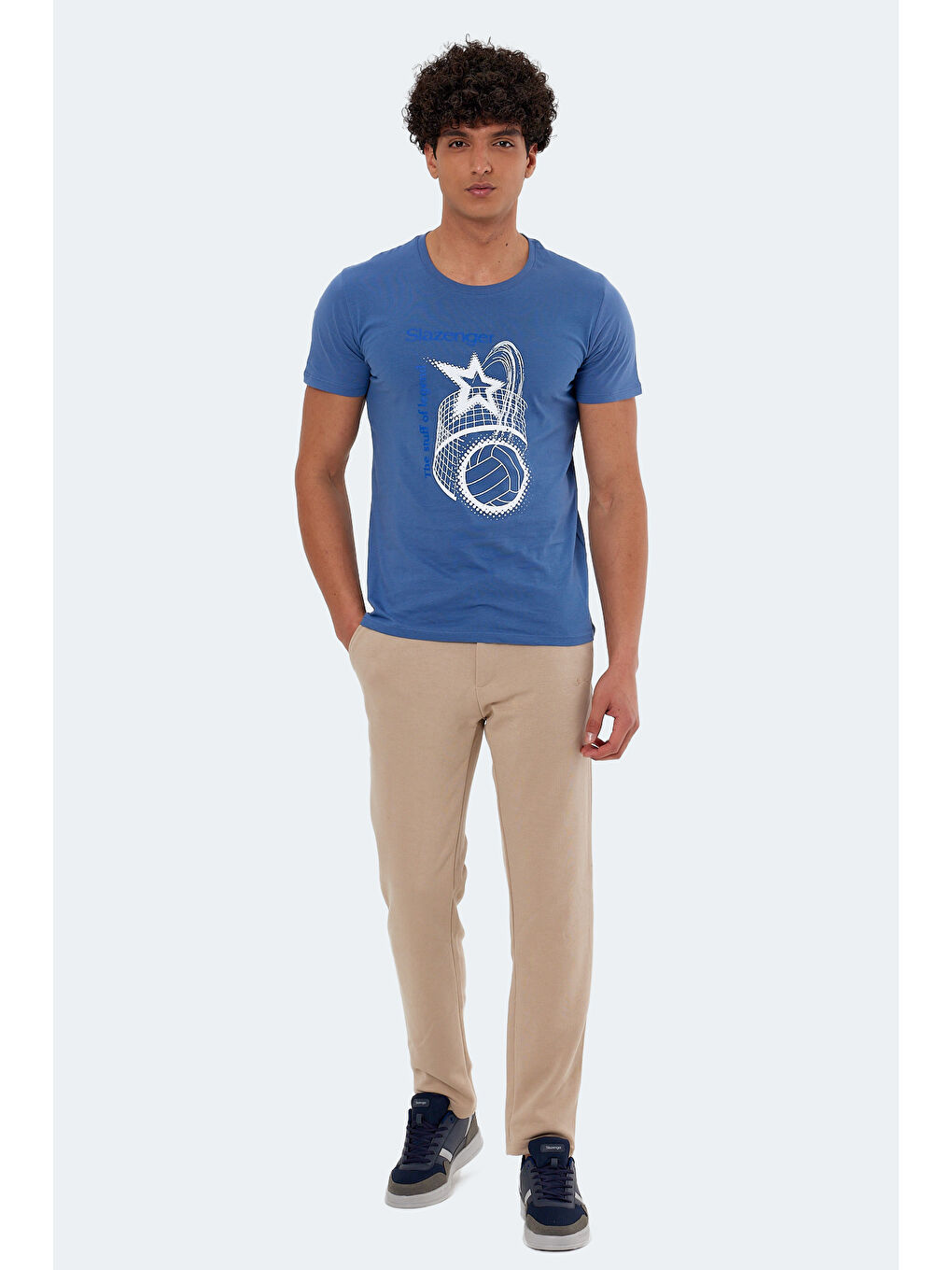 İndigo KARNEN Erkek Tişört Indigo-5