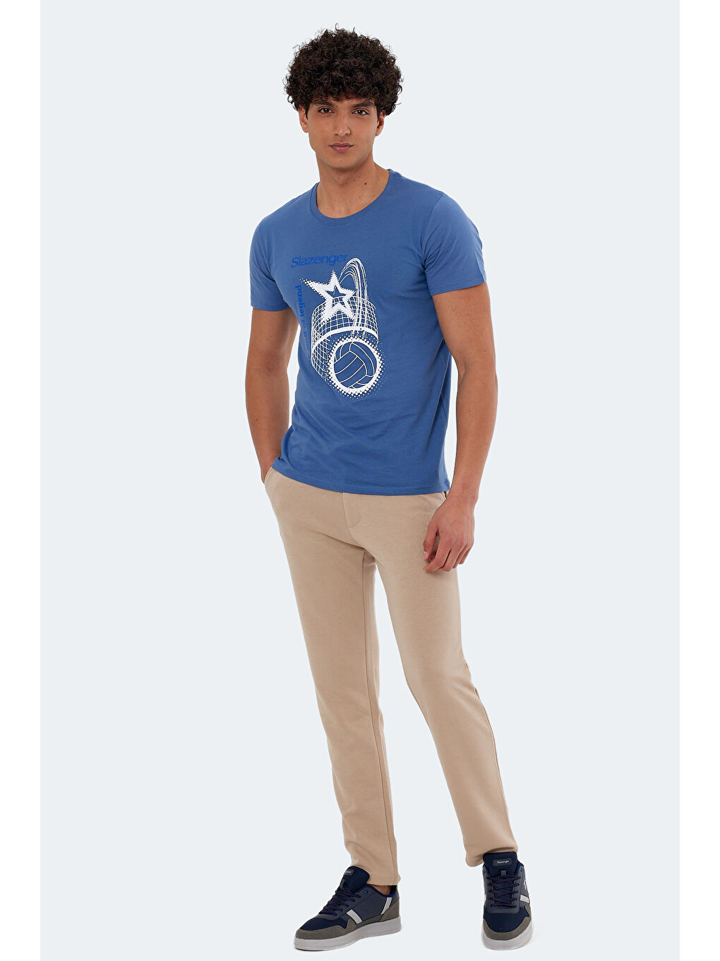 İndigo KARNEN Erkek Tişört Indigo-6