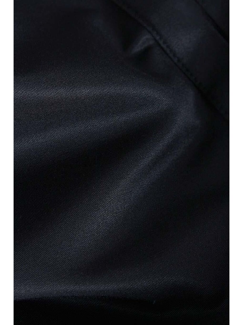 Siyah-Hakim Yaka Saten Gömlek-7