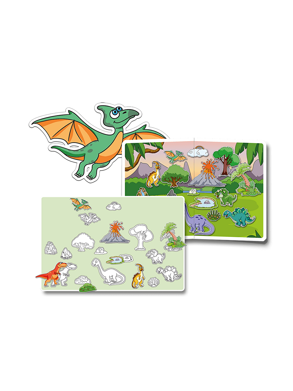 Dino World Manyetik Hikaye Oluşturma-5