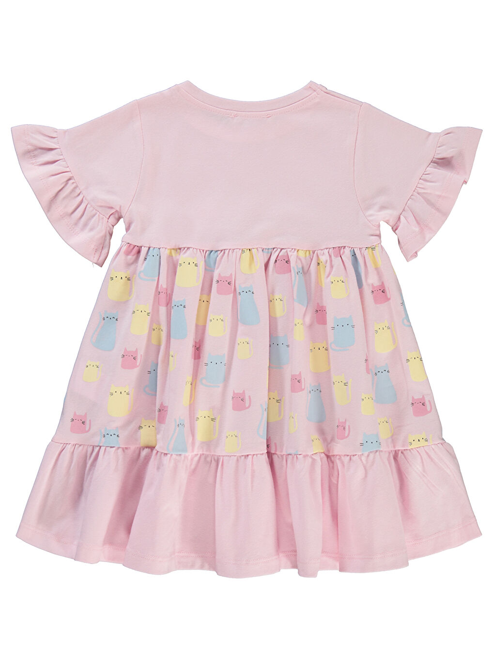 Girls Kız Çocuk Elbise 2-5 Yaş Pembe-1