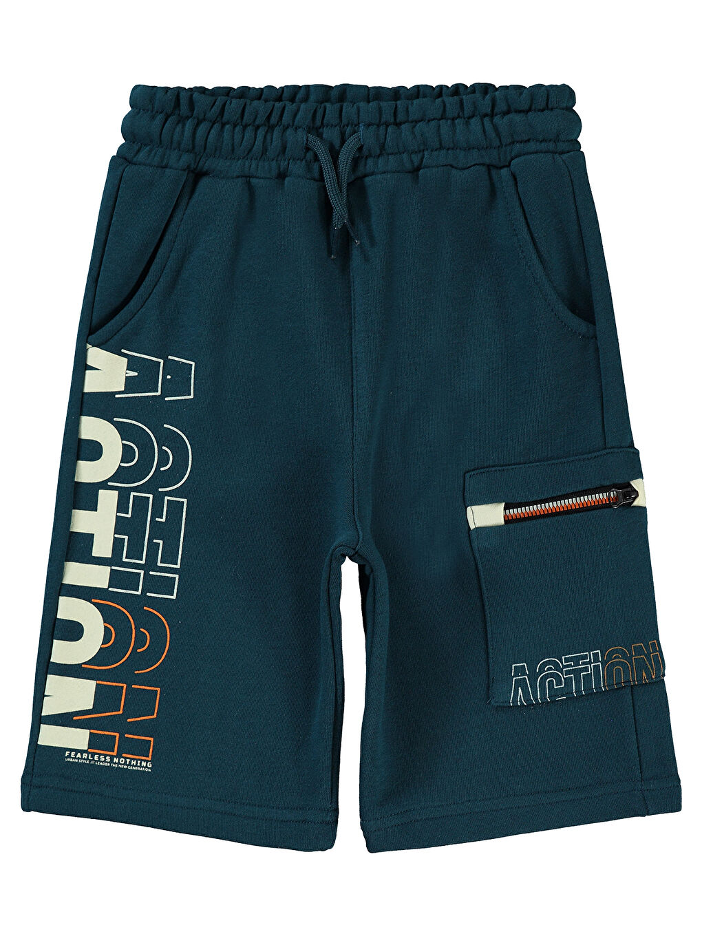 Boys Erkek Çocuk Kapri 6-9 Yaş Petrol