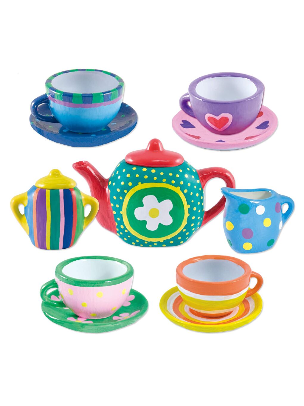 Galt Karışık Çay Setini Boya (Paint a Tea Set) - 3