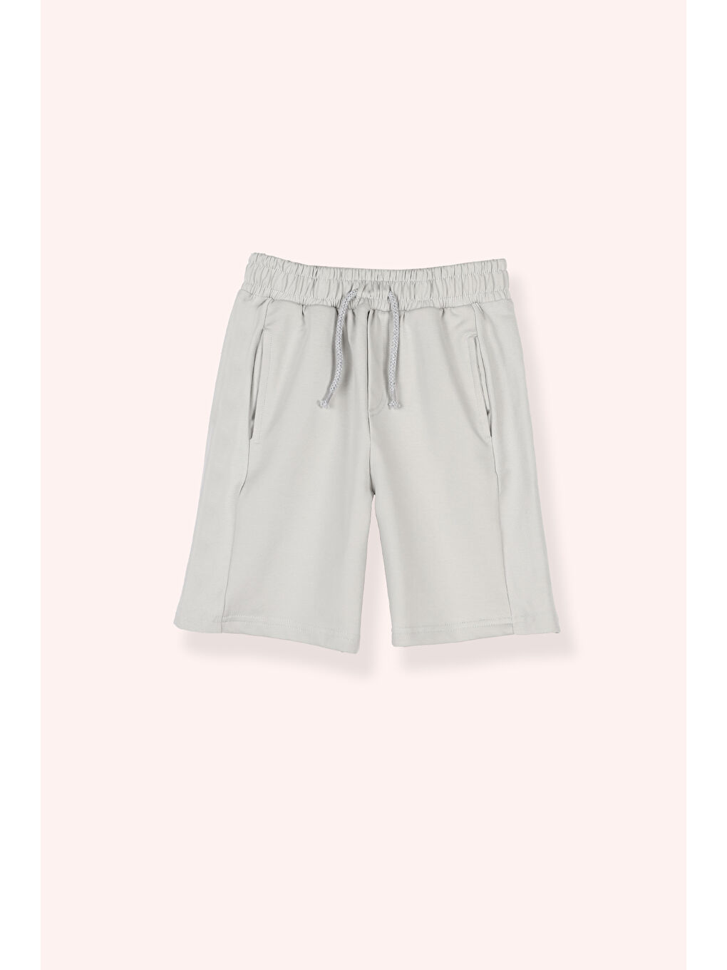 Erkek Çocuk Örme Gri Şort