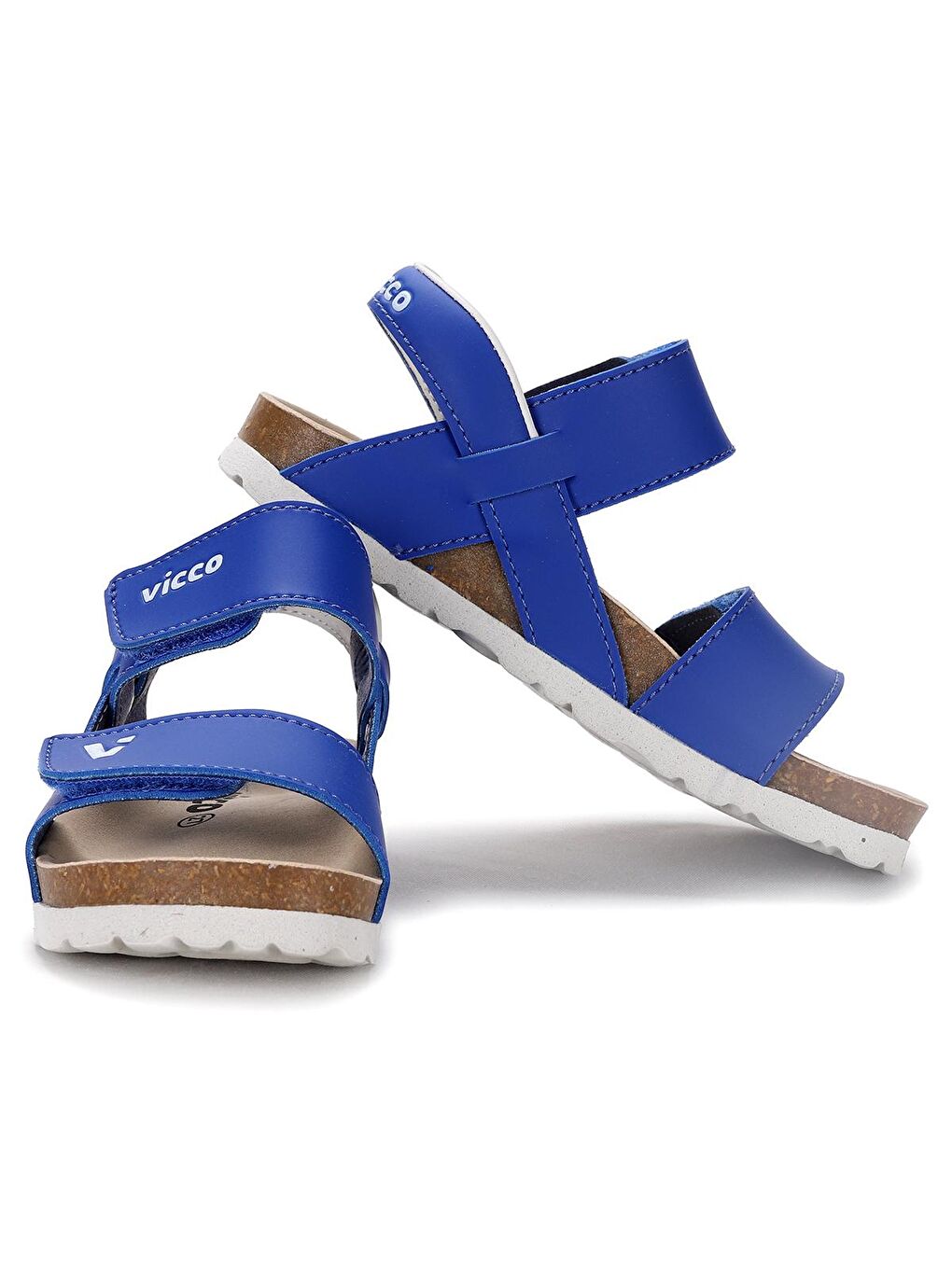 Mavi Misha Cırtlı Kız/Erkek Çocuk Sandalet Ayakkabı 321.22Y.178-1