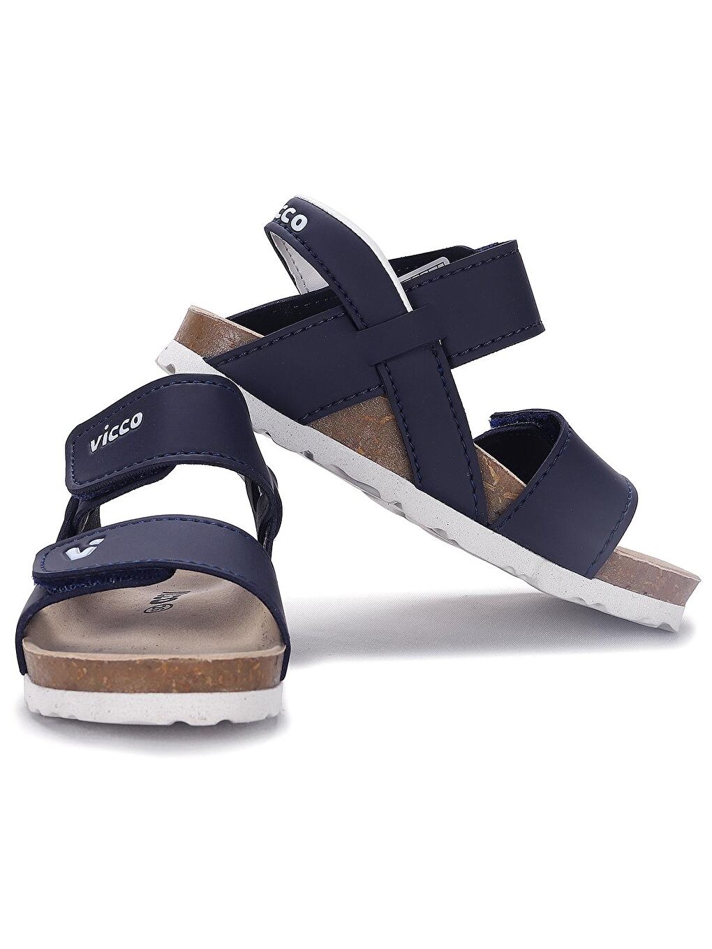 Lacivert Misha Cırtlı Kız/Erkek Çocuk Sandalet Ayakkabı 321.22Y.178-1