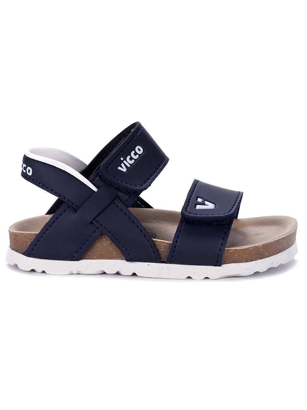 Lacivert Misha Cırtlı Kız/Erkek Çocuk Sandalet Ayakkabı 321.22Y.178-3