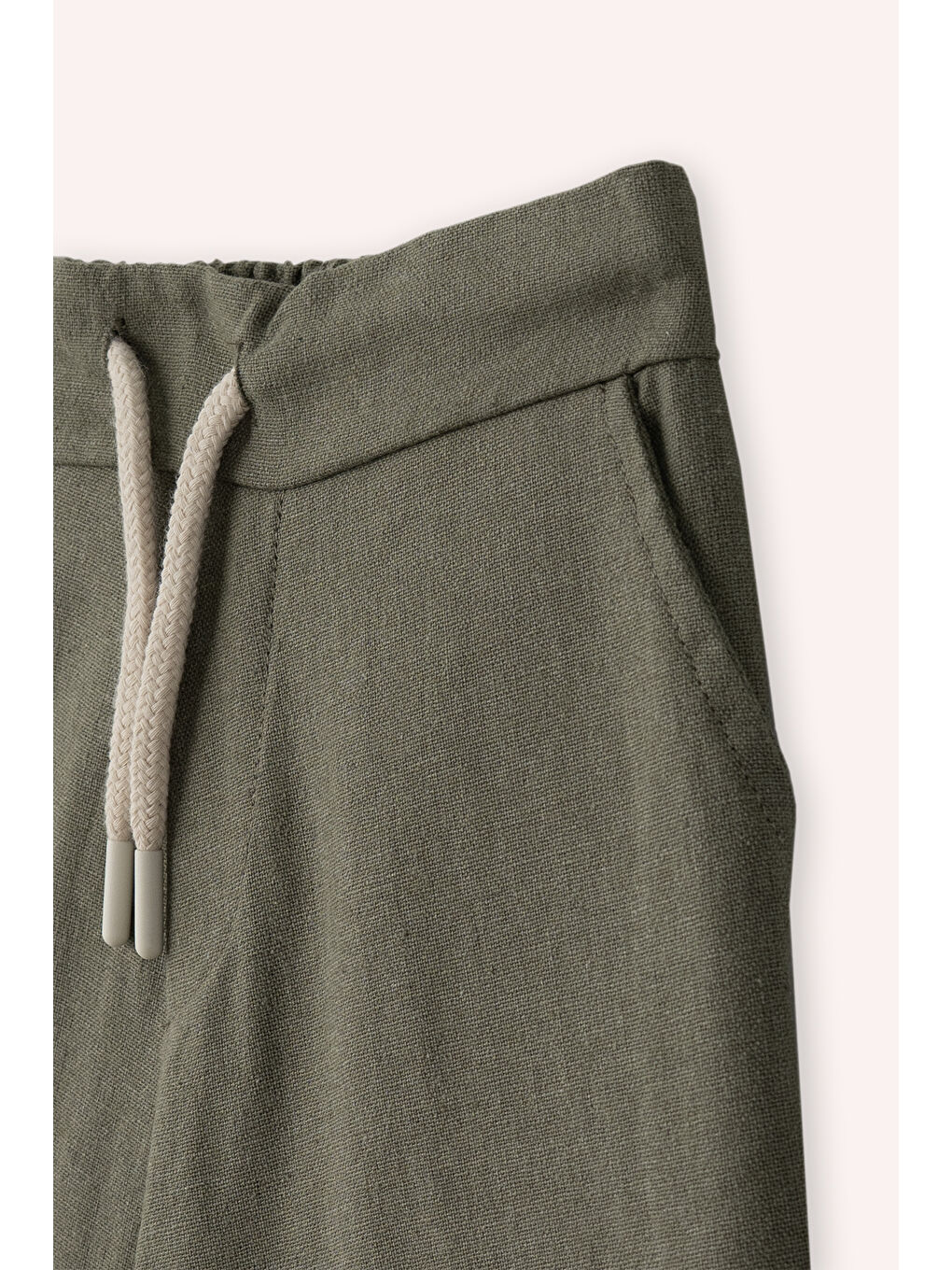 Erkek Çocuk Haki Şort-1