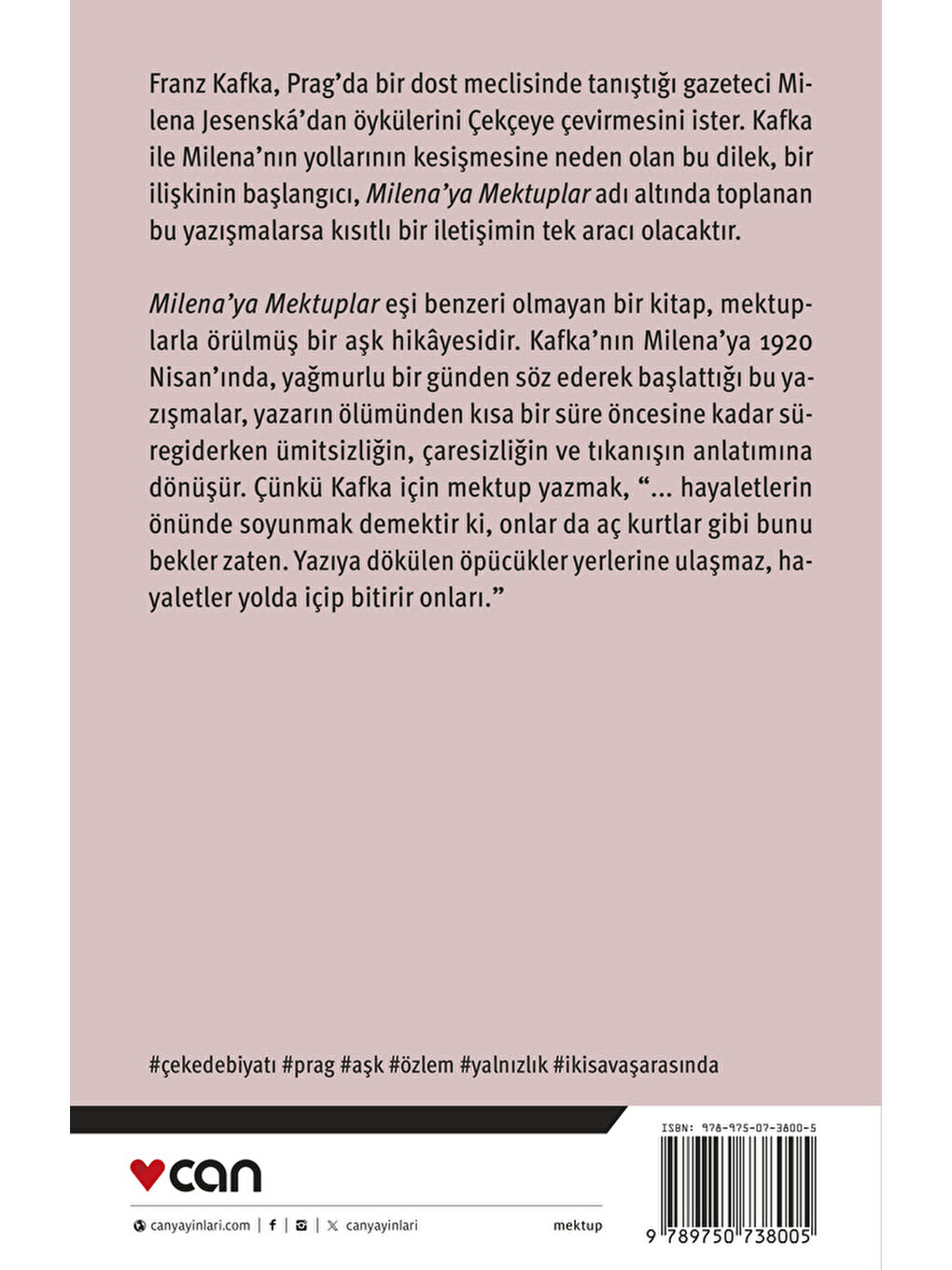 Milena'ya Mektuplar-1