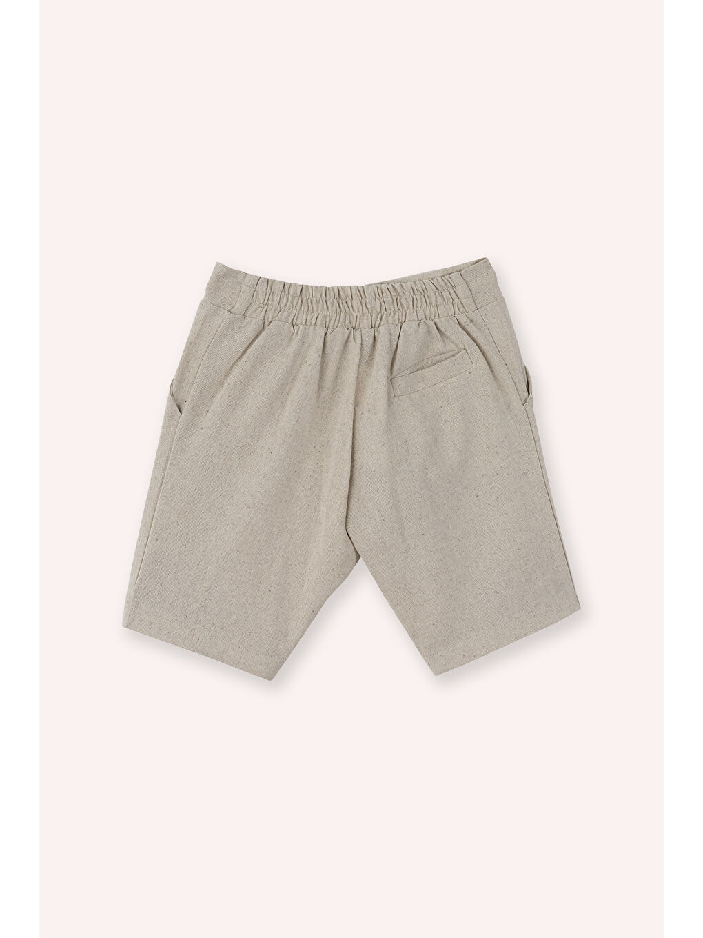 Erkek Çocuk Ekru Şort-2