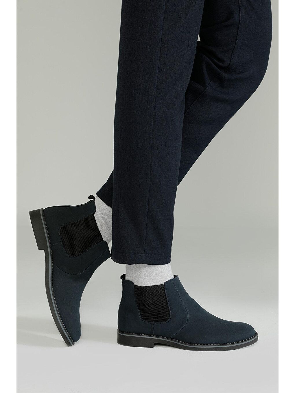 66 Lacivert Erkek Chelsea Bot-1