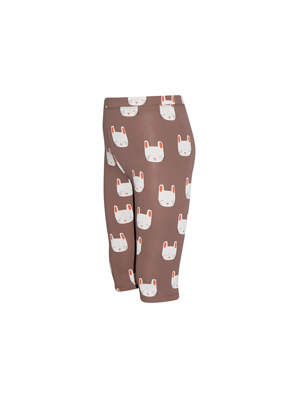 Karışık Kız Çocuk Sleepy Bunny Desen Kapri-1