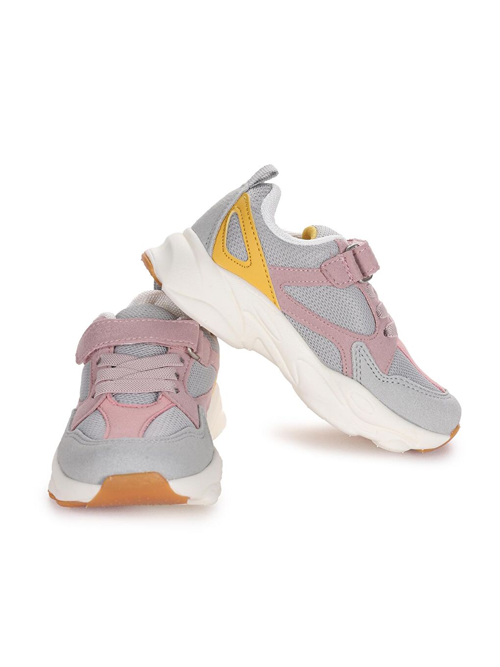 Gri Asimo Cırtlı Kız/Erkek Çocuk Spor Ayakkabı 346.20K.161-1