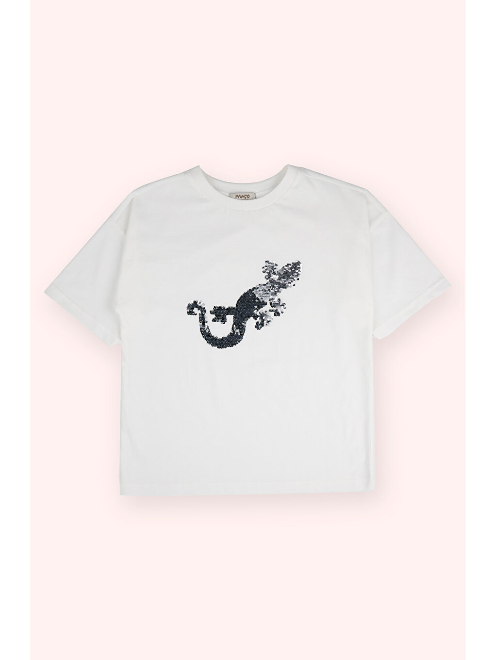 Erkek Çocuk Baskı Detaylı Ekru Tişört