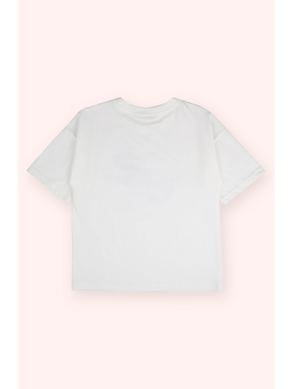 Erkek Çocuk Baskı Detaylı Ekru Tişört-2