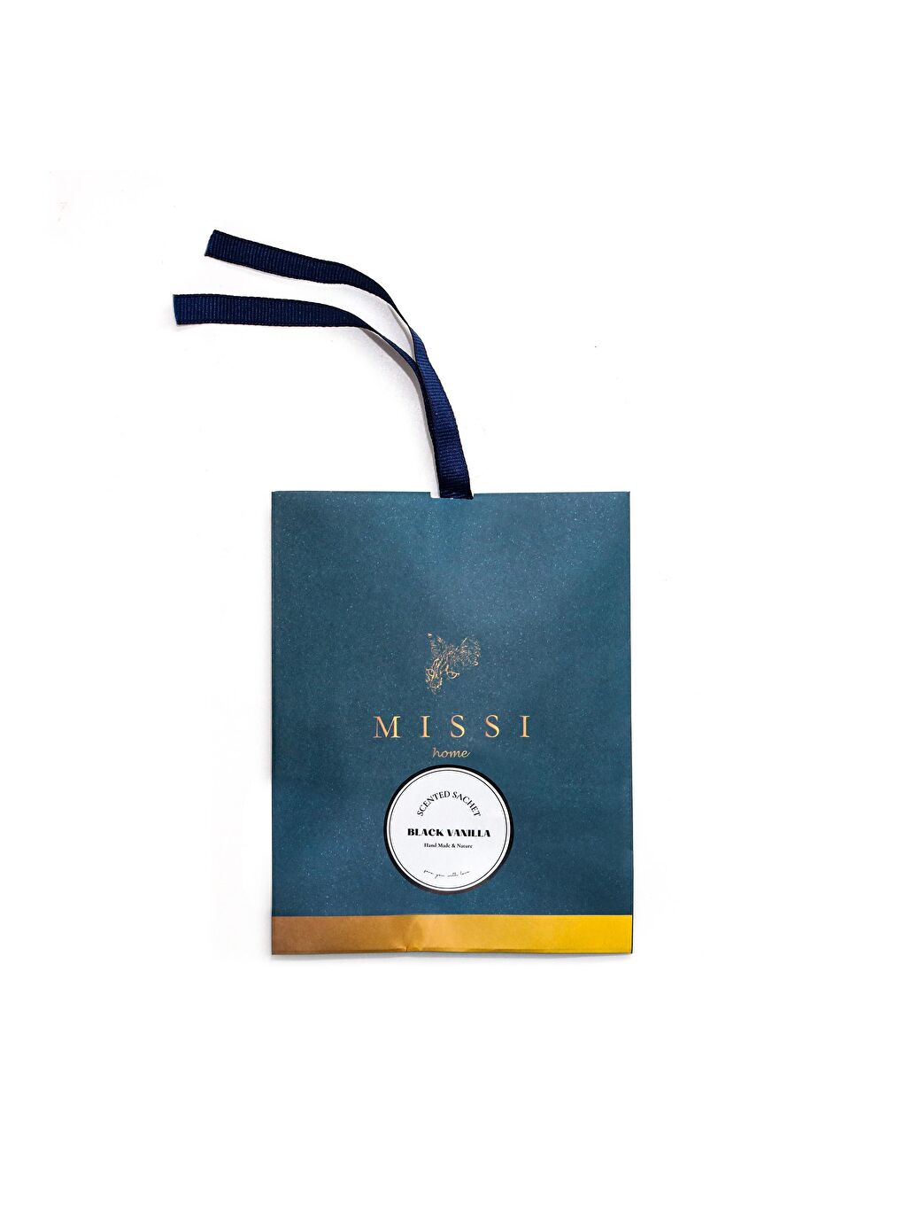 Lacivert 3 Adet Black Vanilya Kokulu Zarf Seti