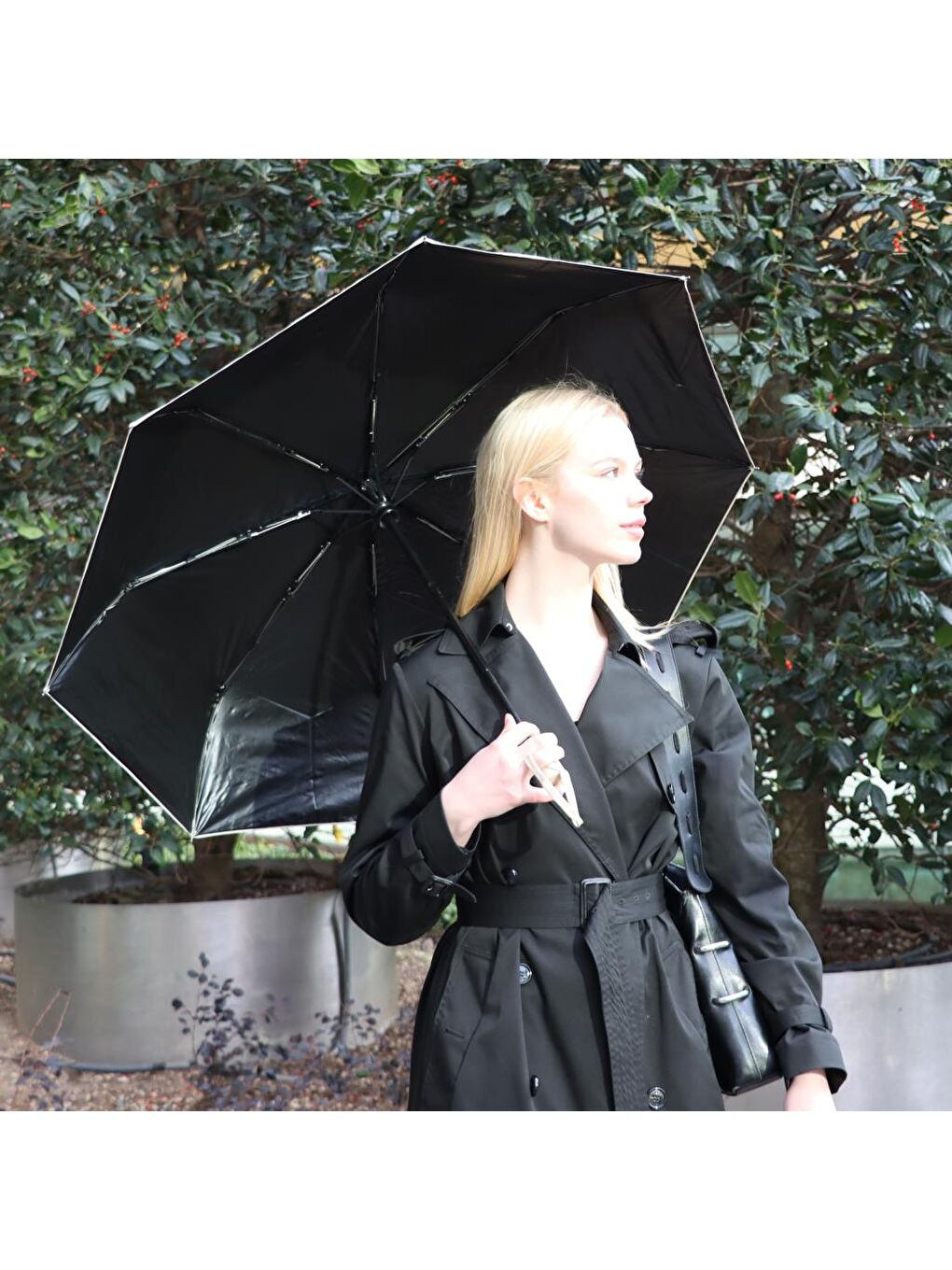 Moods Up Sarı Tam Otomatik UV Şemsiye-1