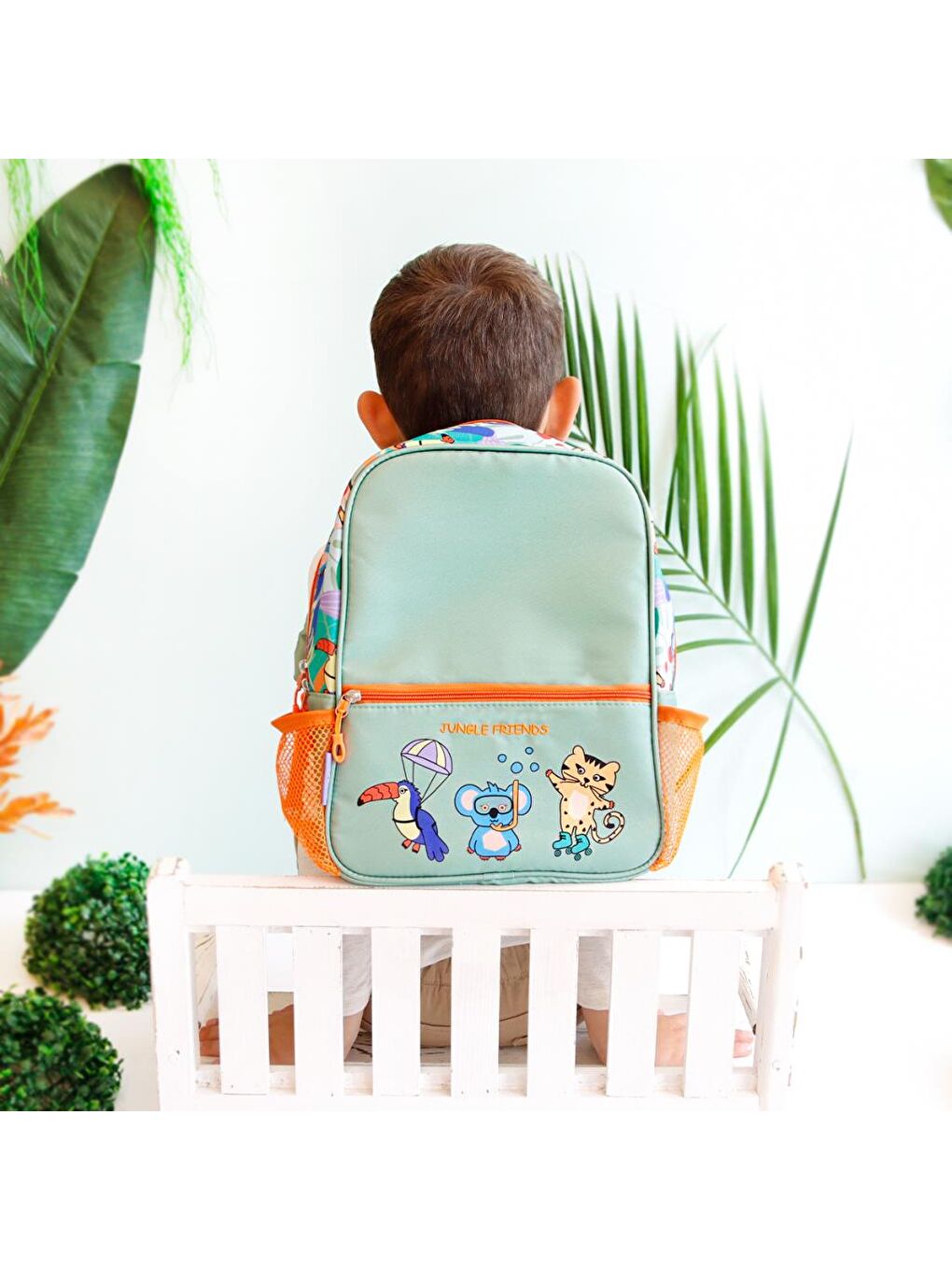 Çocuk Sırt Çantası Jungle Friends-4
