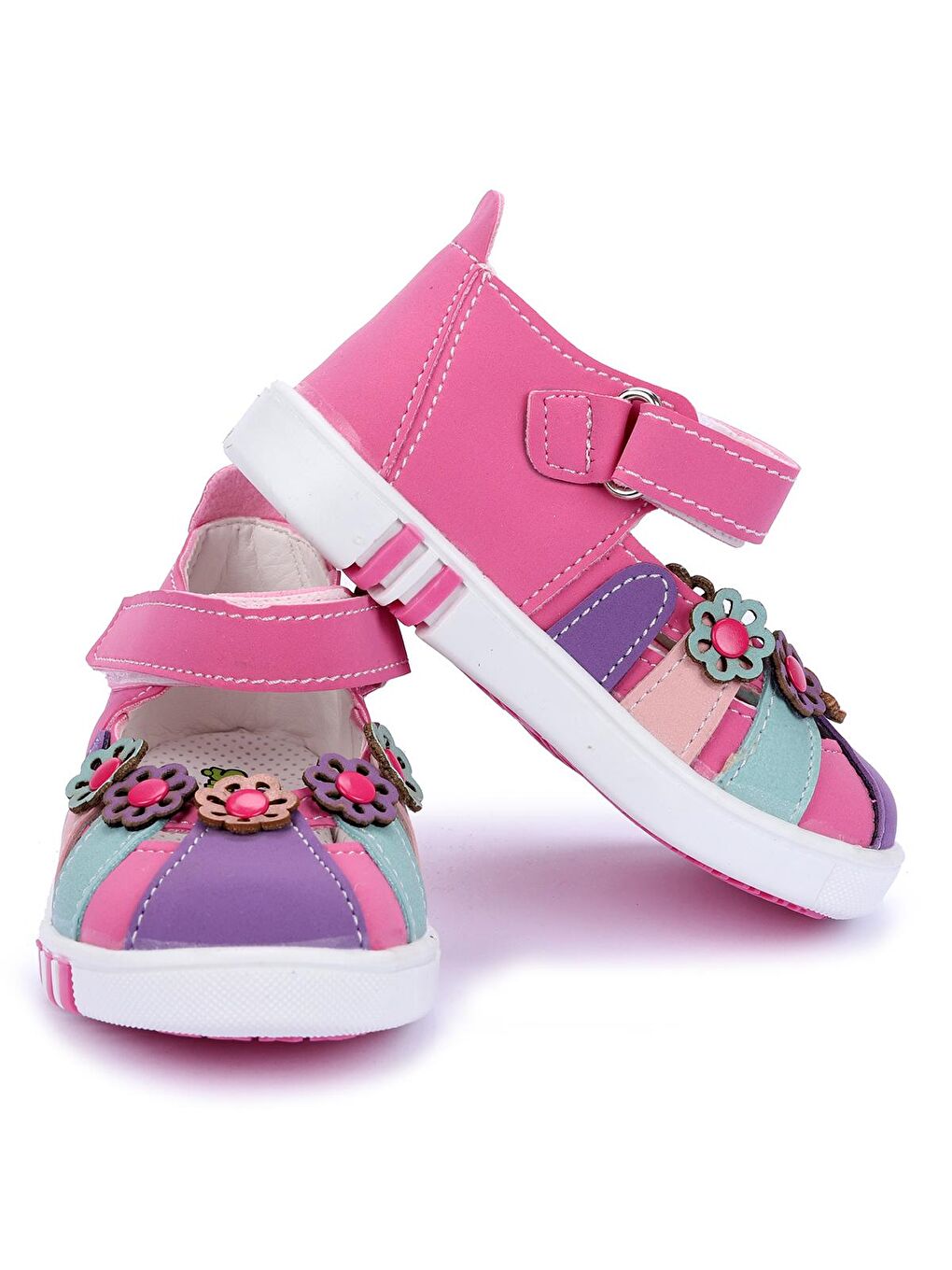 Fuşya Ortopedik Kız Çocuk İlk Adım Ayakkabı Şb 750-56-1