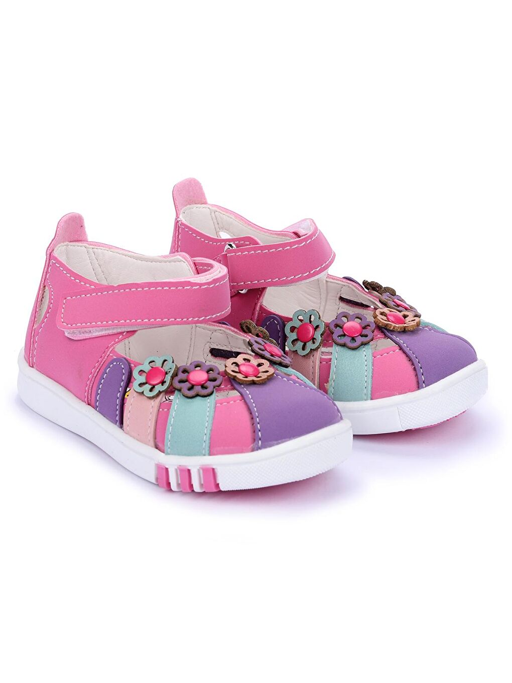 Fuşya Ortopedik Kız Çocuk İlk Adım Ayakkabı Şb 750-56-2