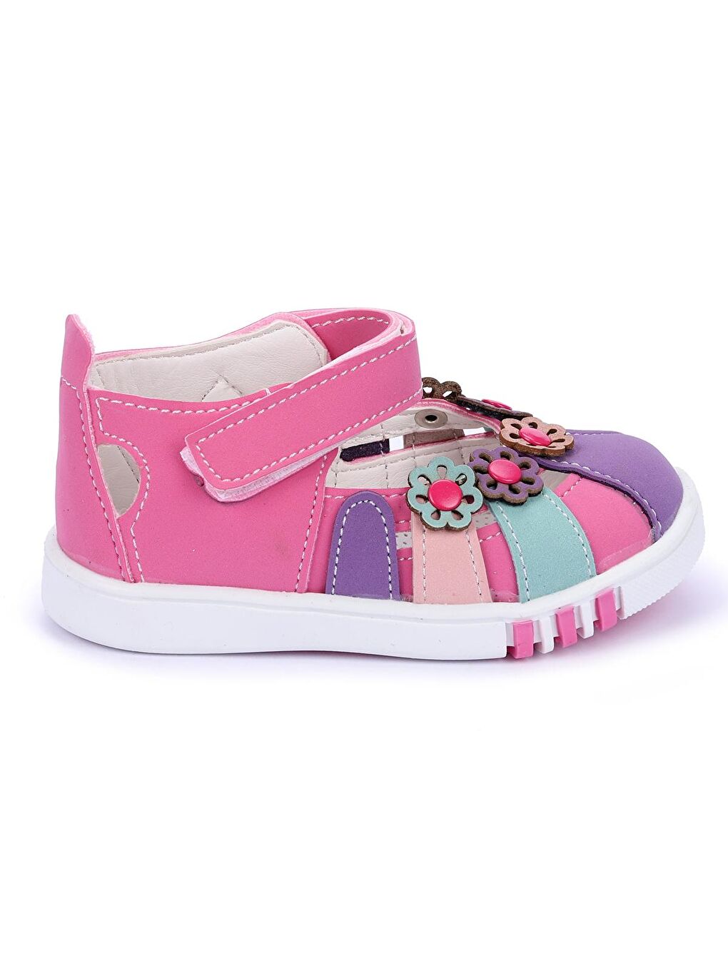 Fuşya Ortopedik Kız Çocuk İlk Adım Ayakkabı Şb 750-56-3